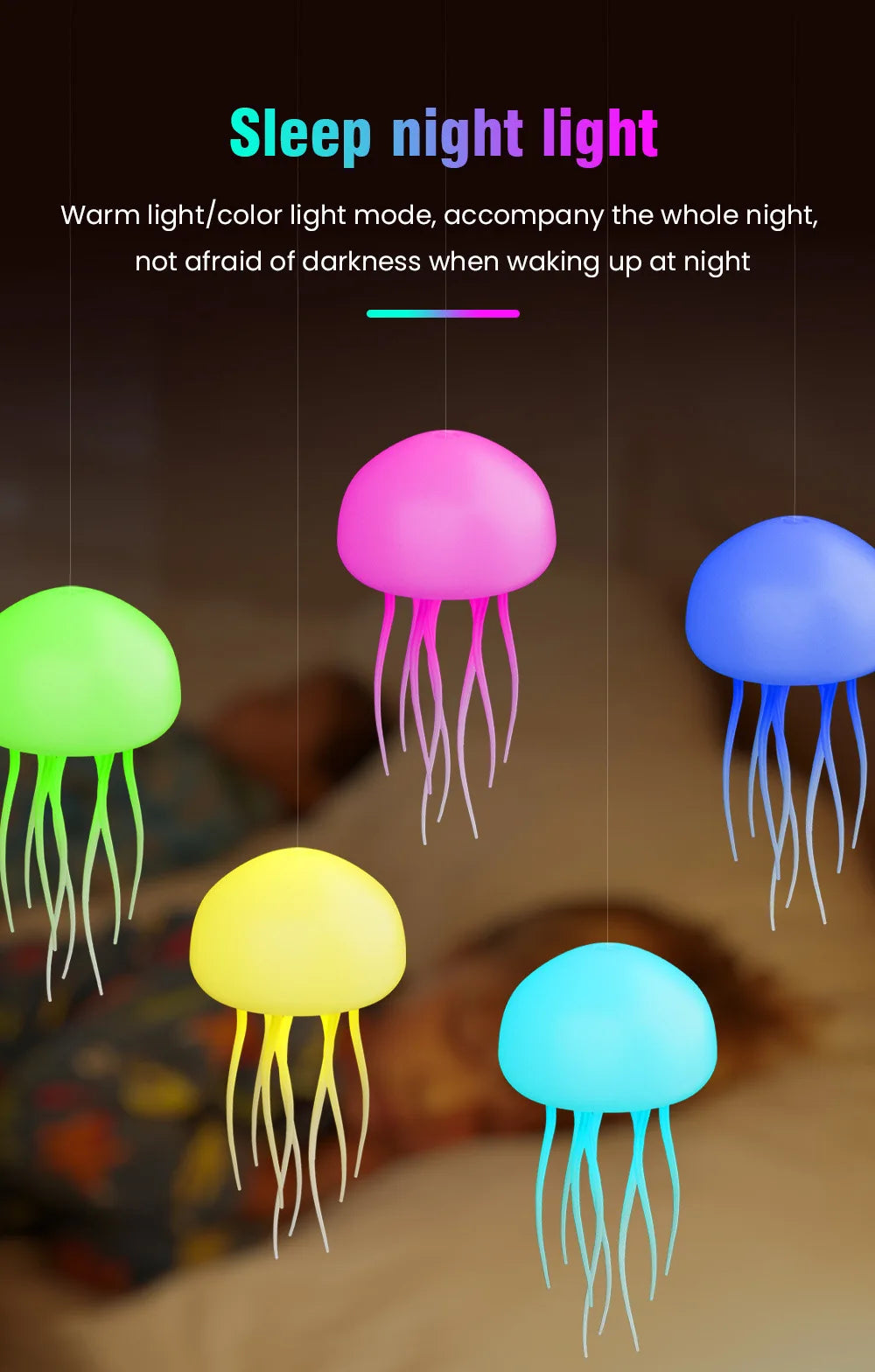 Jellyfish Floating Lamp!