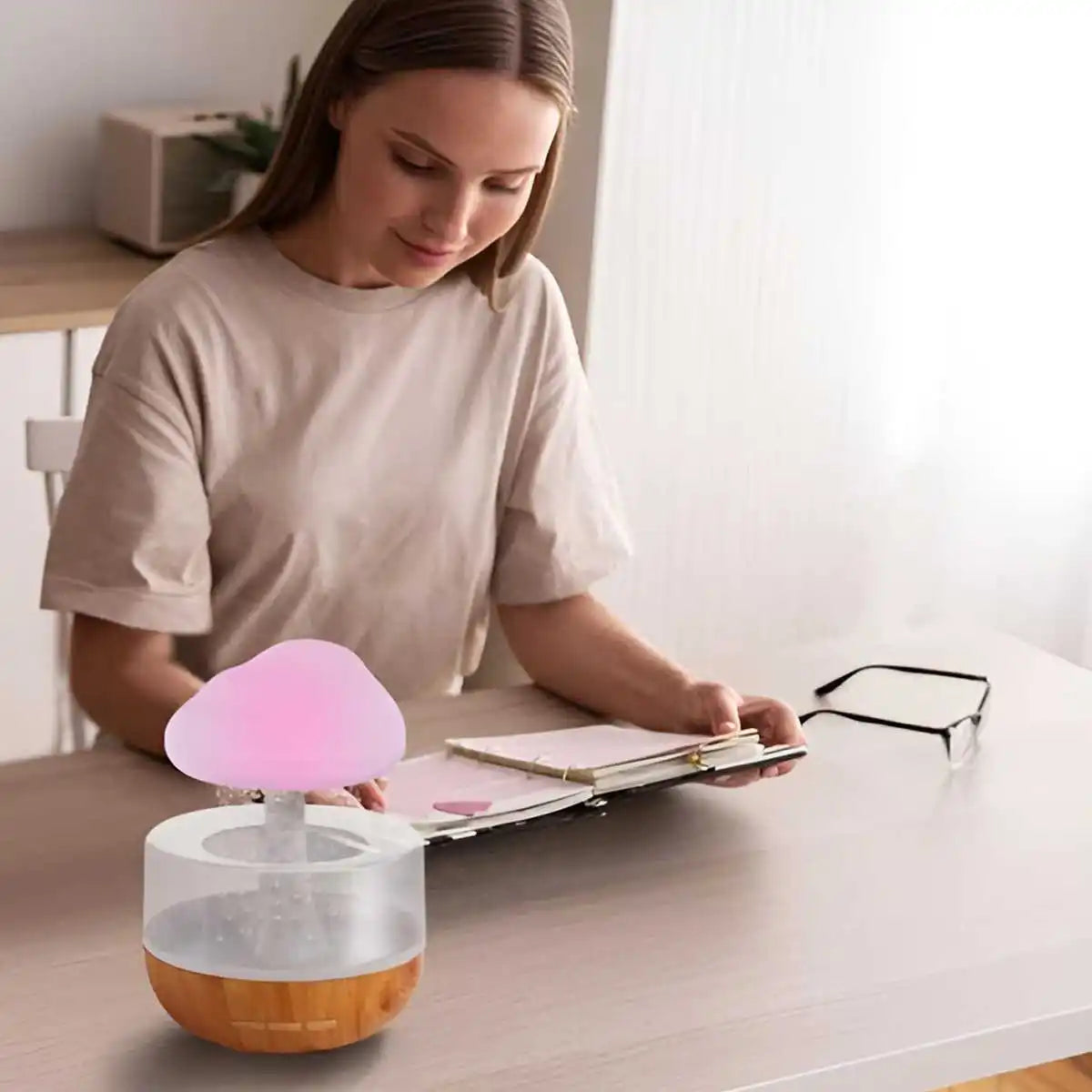 Mushroom Raindrops Humidifier!