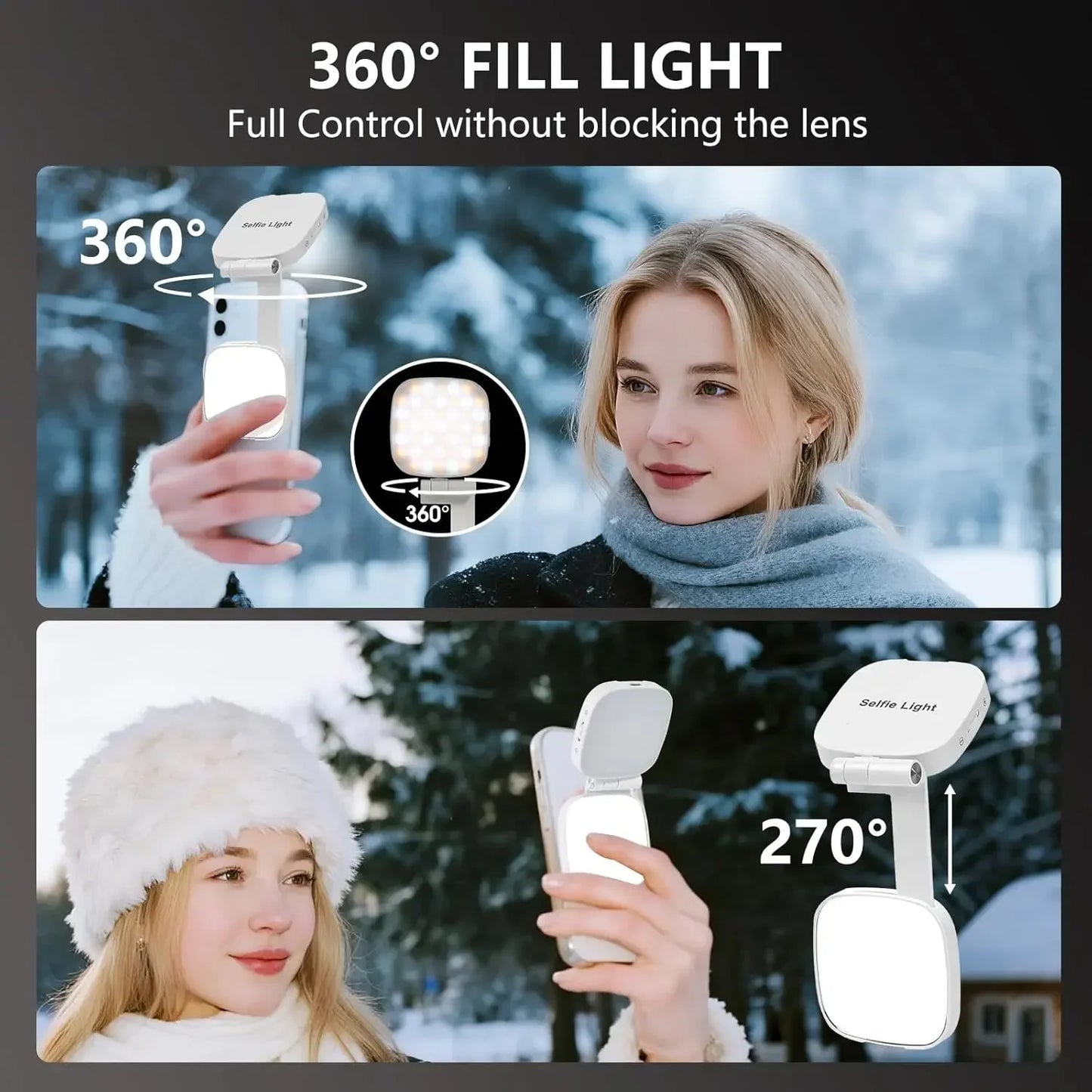 Magnetic Selfie Light for iPhone