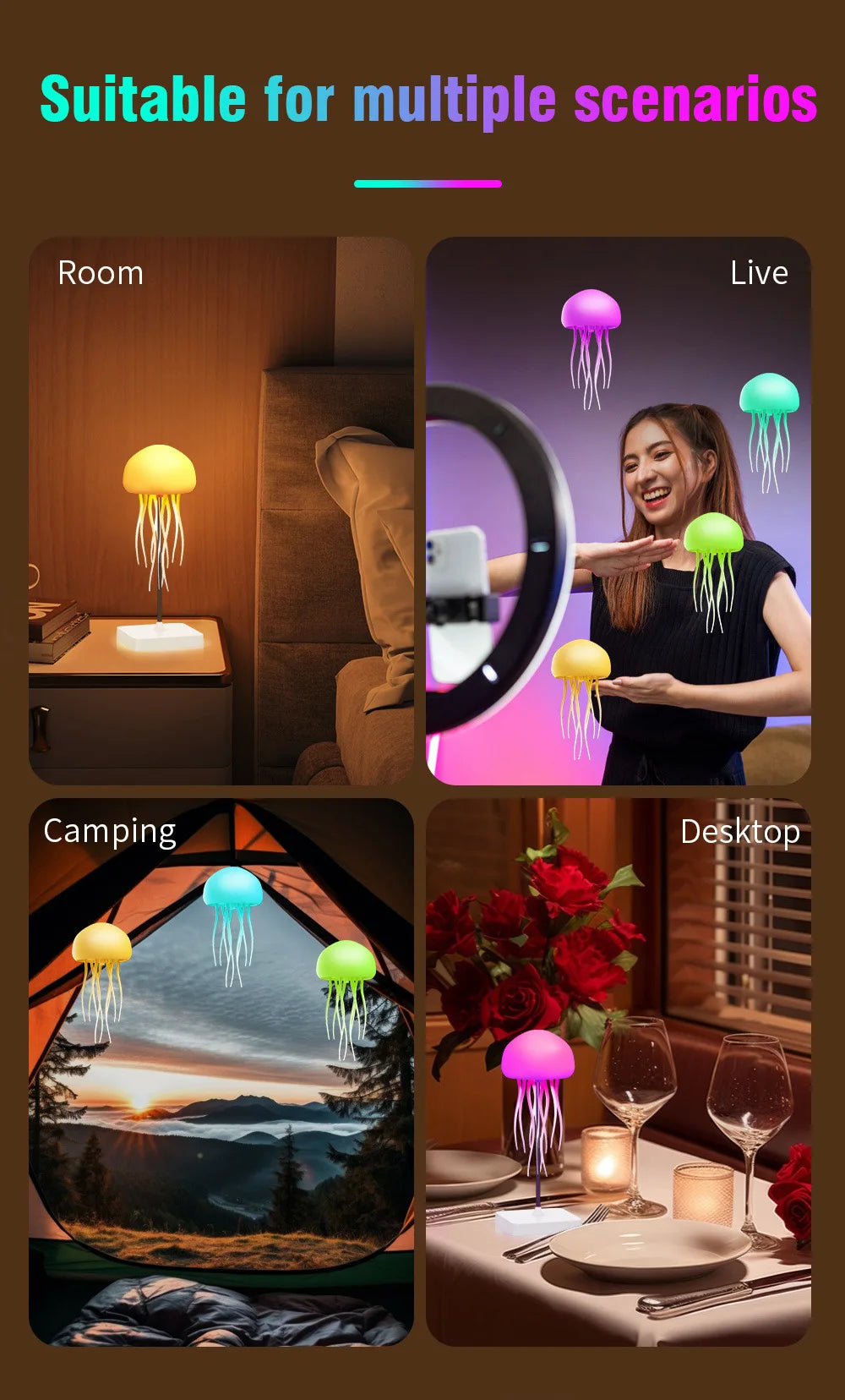Jellyfish Floating Lamp!