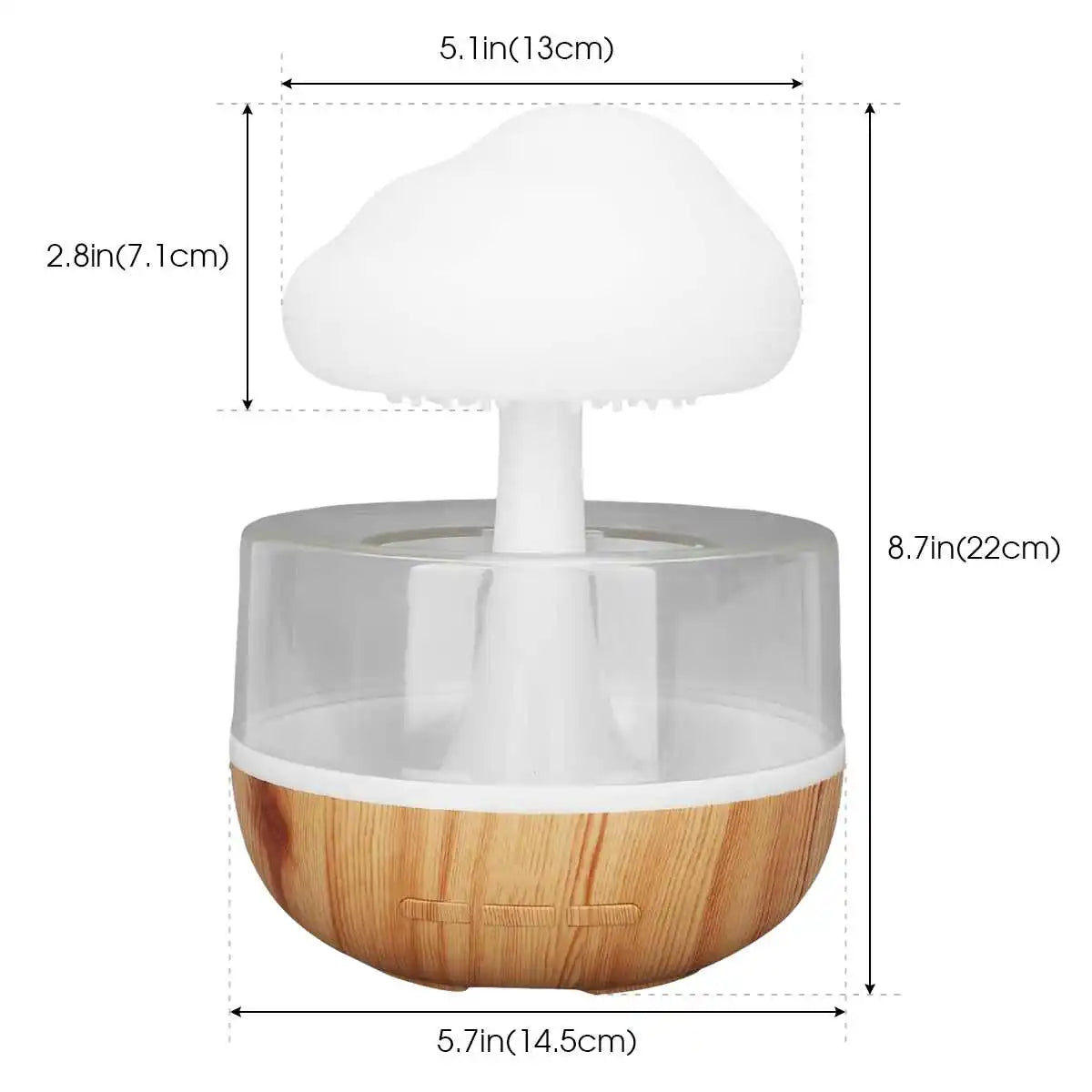 Mushroom Raindrops Humidifier!