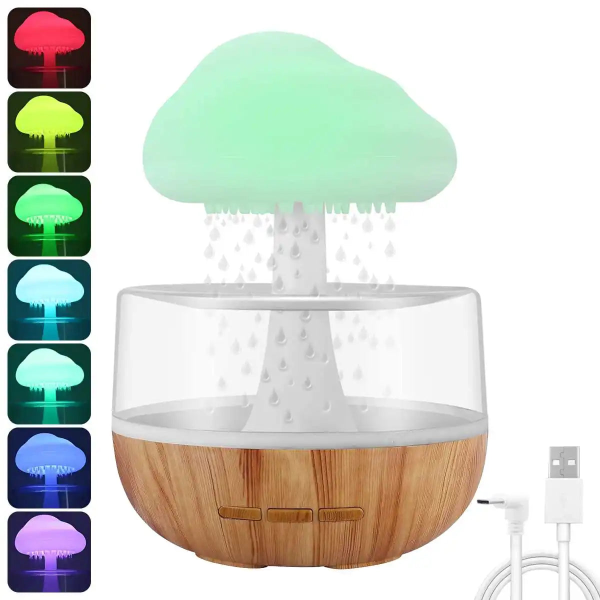 Mushroom Raindrops Humidifier!